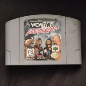 Nintendo WCW/nWo Revenge N64 Cartridge - Gray